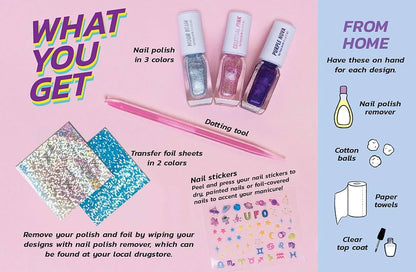 Klutz DIY Foil Galaxy Nail Studio