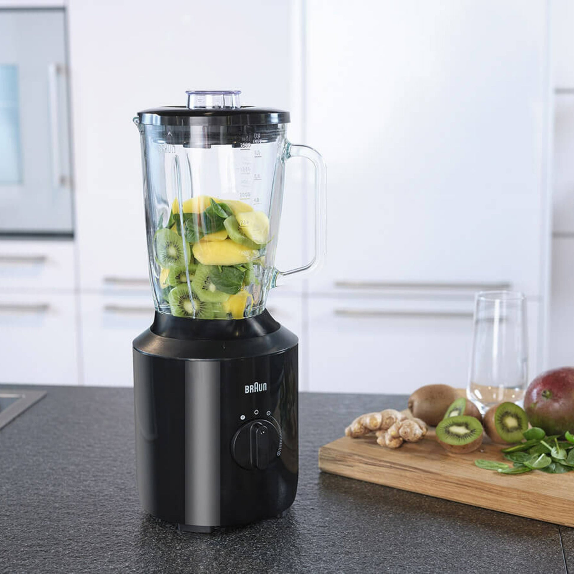 Braun - Glass Blender | 8 JB3100BK 00W Braun - Glass Blender | 8 JB3100BK 00W