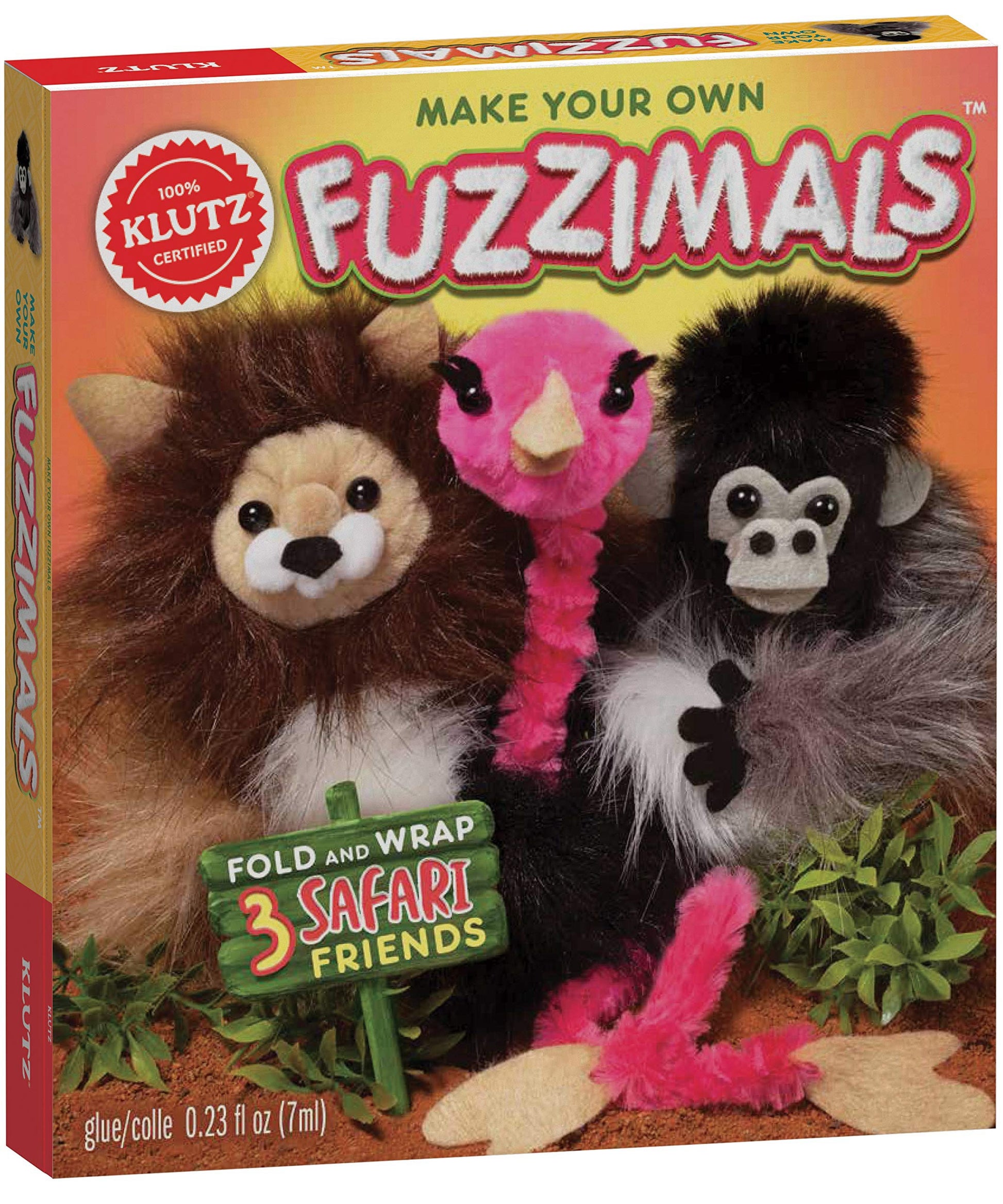 Klutz DIY Fuzzimals Safari Klutz DIY Fuzzimals Safari