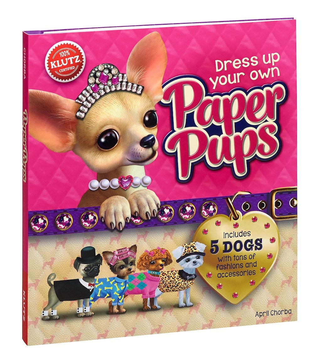 Klutz DIY Dress Up Your Own Paper Pups Klutz DIY Dress Up Your Own Paper Pups