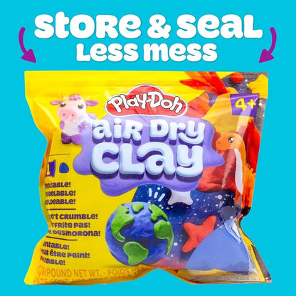 Play-Doh - Air Dry Clay Bag | 142g | Blue