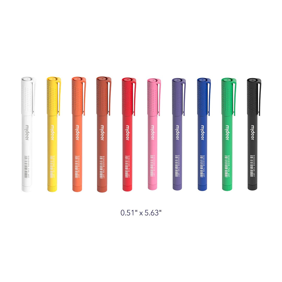 Mideer - Versatile Paint Marker | 10 colors Mideer - Versatile Paint Marker | 10 colors