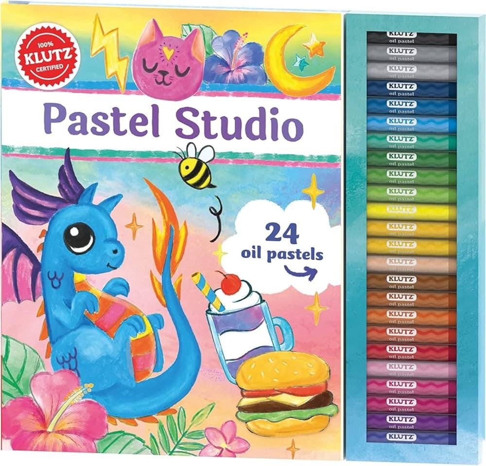 Klutz DIY Pastel Studio | 24 Oil Pastels