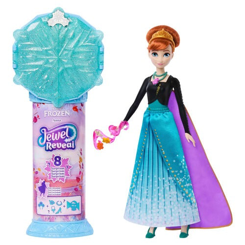 Disney Frozen - Anna Fashion Doll & Accessories | 8-Piece Set
