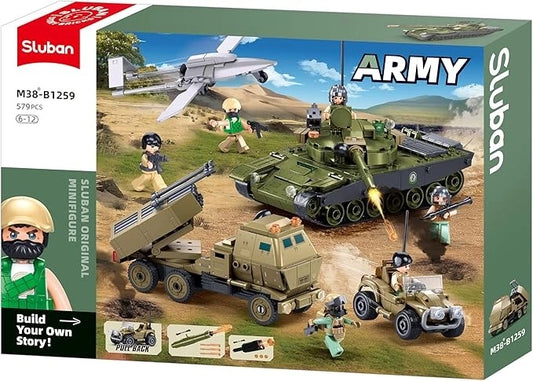 Sluban - ARMY-Operation Hunt and Eliminate - Raid | 557pcs | 6Y+