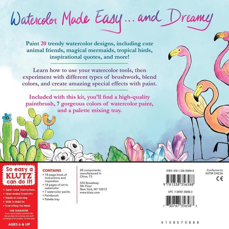 Klutz DIY Watercolor Dreams Klutz DIY Watercolor Dreams