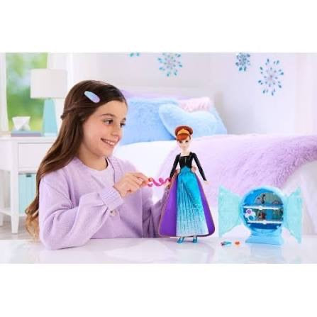 Disney Frozen - Anna Fashion Doll & Accessories | 8-Piece Set