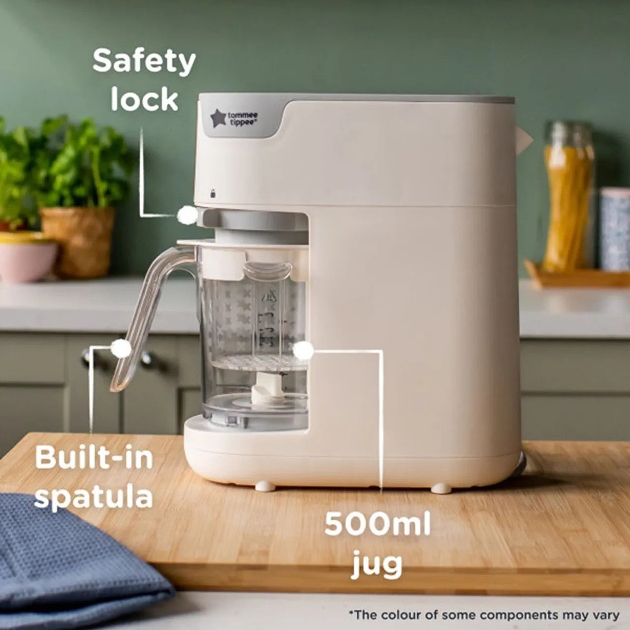 Tommee Tippee - 6-in-1 Baby Food Maker | White Tommee Tippee - 6-in-1 Baby Food Maker | White