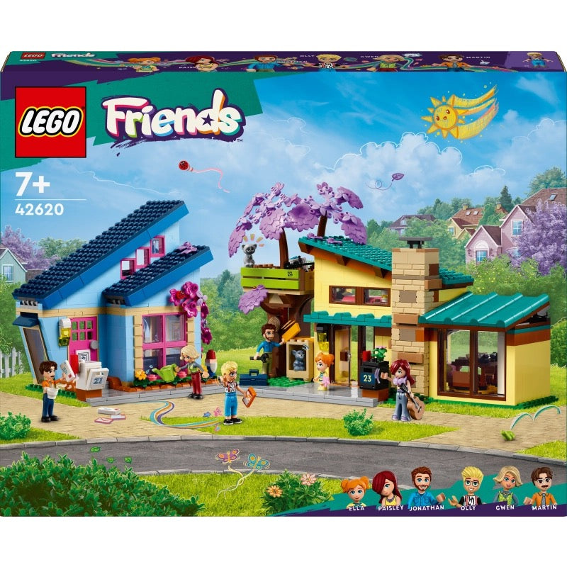 Lego - Olly and Paisley's Family Houses | 1126 Pcs | 7Y+ Lego - Olly and Paisley's Family Houses | 1126 Pcs | 7Y+