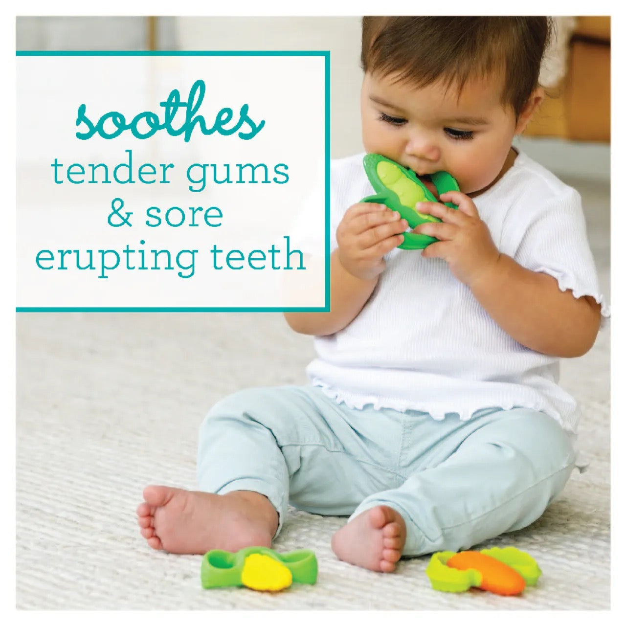 Infantino - Farmers Market Teether Gift Set | 3pcs Infantino - Farmers Market Teether Gift Set | 3pcs