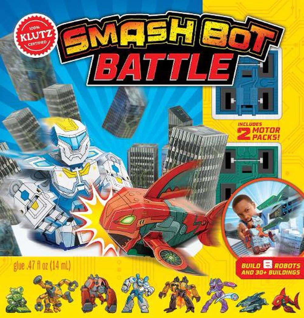 Klutz DIY Smash Bot Battle Klutz DIY Smash Bot Battle