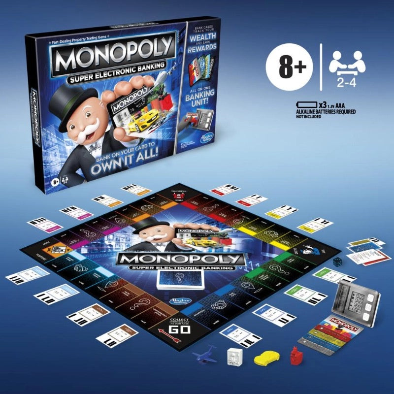 Monopoly Super Electronic Banking 8Y+ Monopoly Super Electronic Banking 8Y+