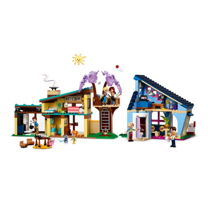 Lego - Olly and Paisley's Family Houses | 1126 Pcs | 7Y+ Lego - Olly and Paisley's Family Houses | 1126 Pcs | 7Y+