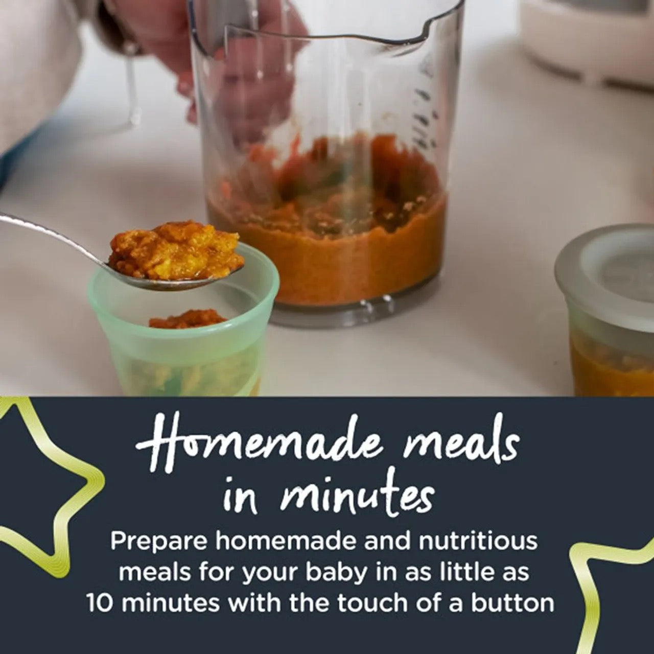 Tommee Tippee - 6-in-1 Baby Food Maker | White Tommee Tippee - 6-in-1 Baby Food Maker | White