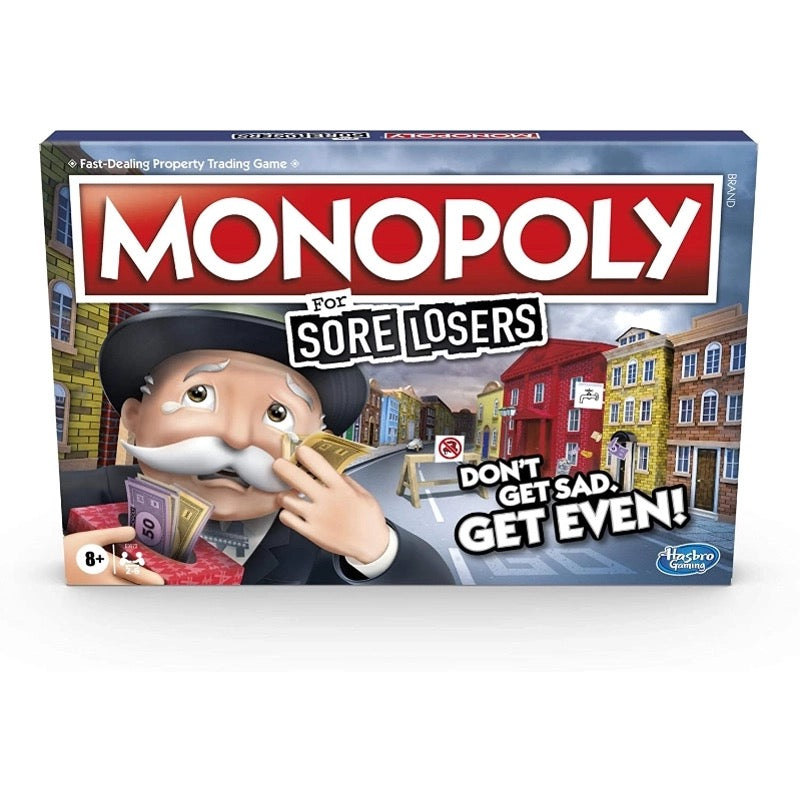Monopoly For Sore Losers Board Game 8Y+ Monopoly For Sore Losers Board Game 8Y+