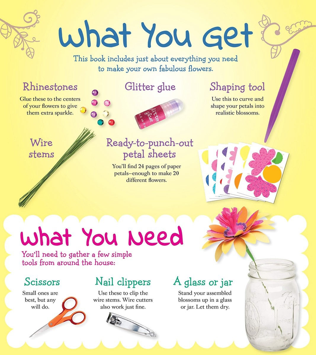 Klutz DIY Fabulous Flowers