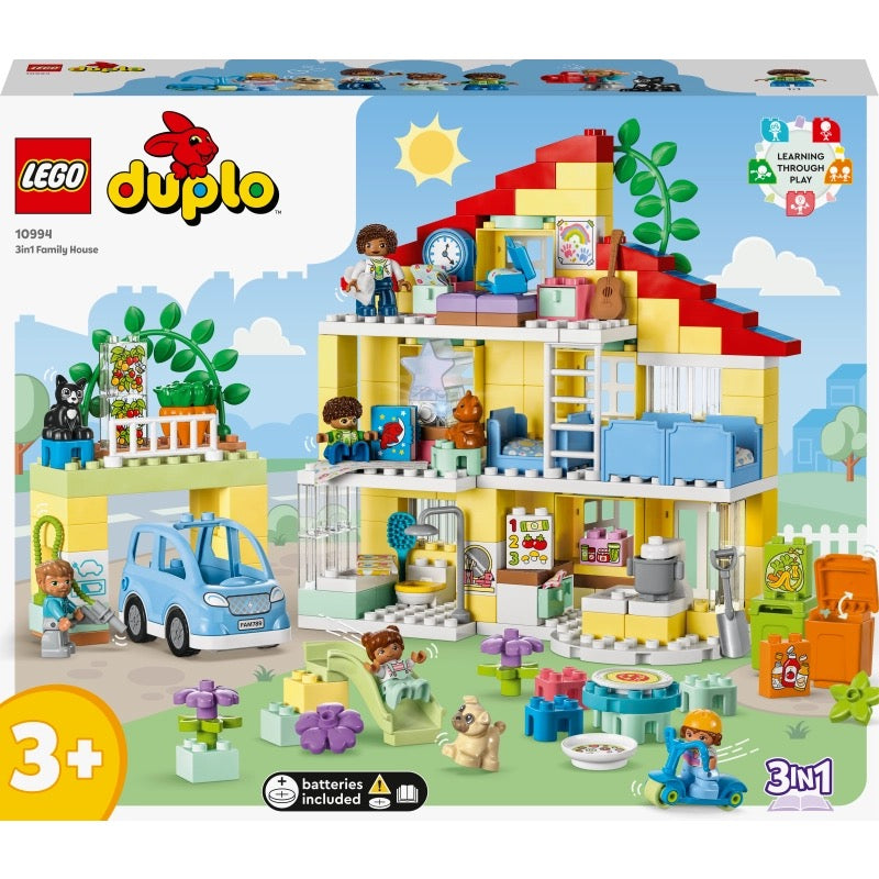 Lego - 3 in 1 Family House | 218 Pcs | 3Y+ Lego - 3 in 1 Family House | 218 Pcs | 3Y+