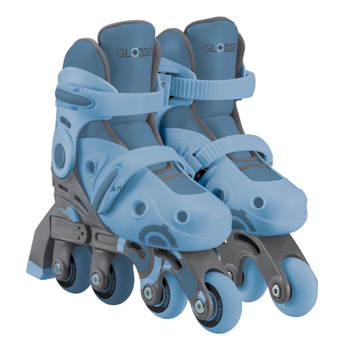 Globber | Learning Inline Skates 2in1 | Ash Blue | 30-33 Globber | Learning Inline Skates 2in1 | Ash Blue | 30-33