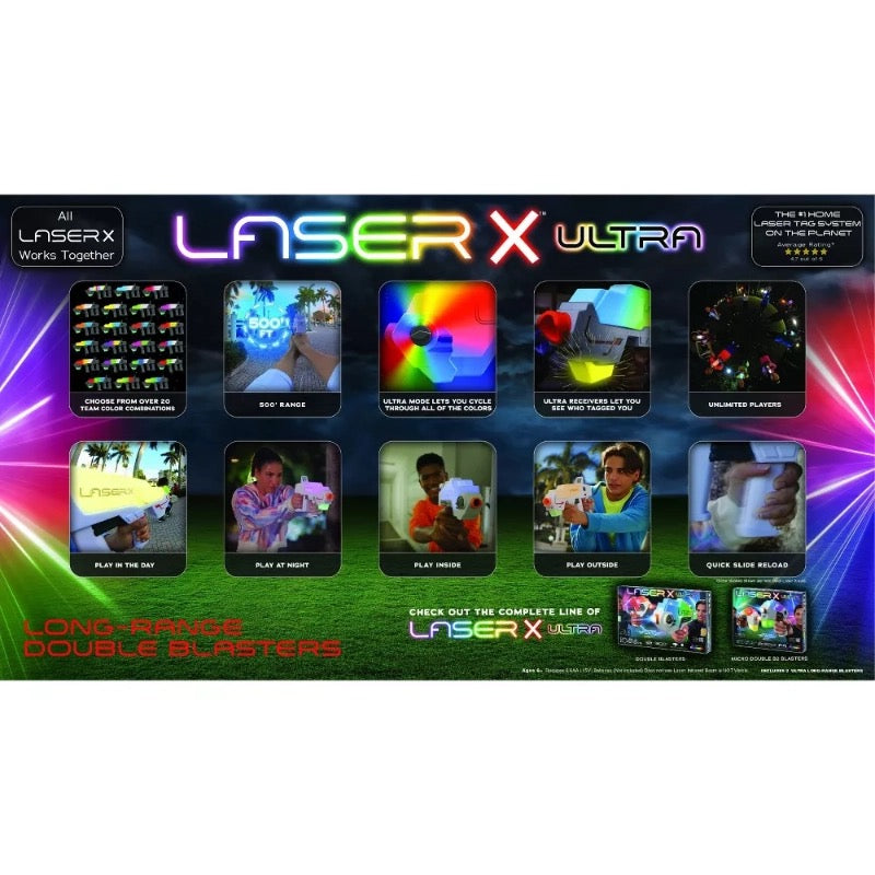 NSI - Laser X Ultra Long Range B2 | 2 Laser Guns NSI - Laser X Ultra Long Range B2 | 2 Laser Guns