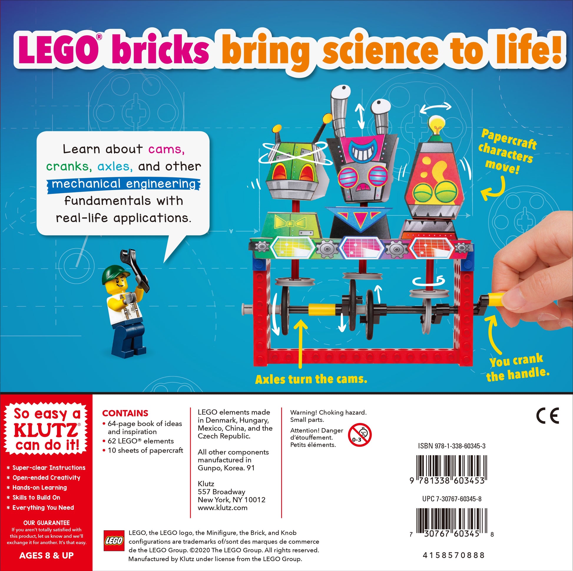 Klutz DIY Lego Gear Bots Klutz DIY Lego Gear Bots