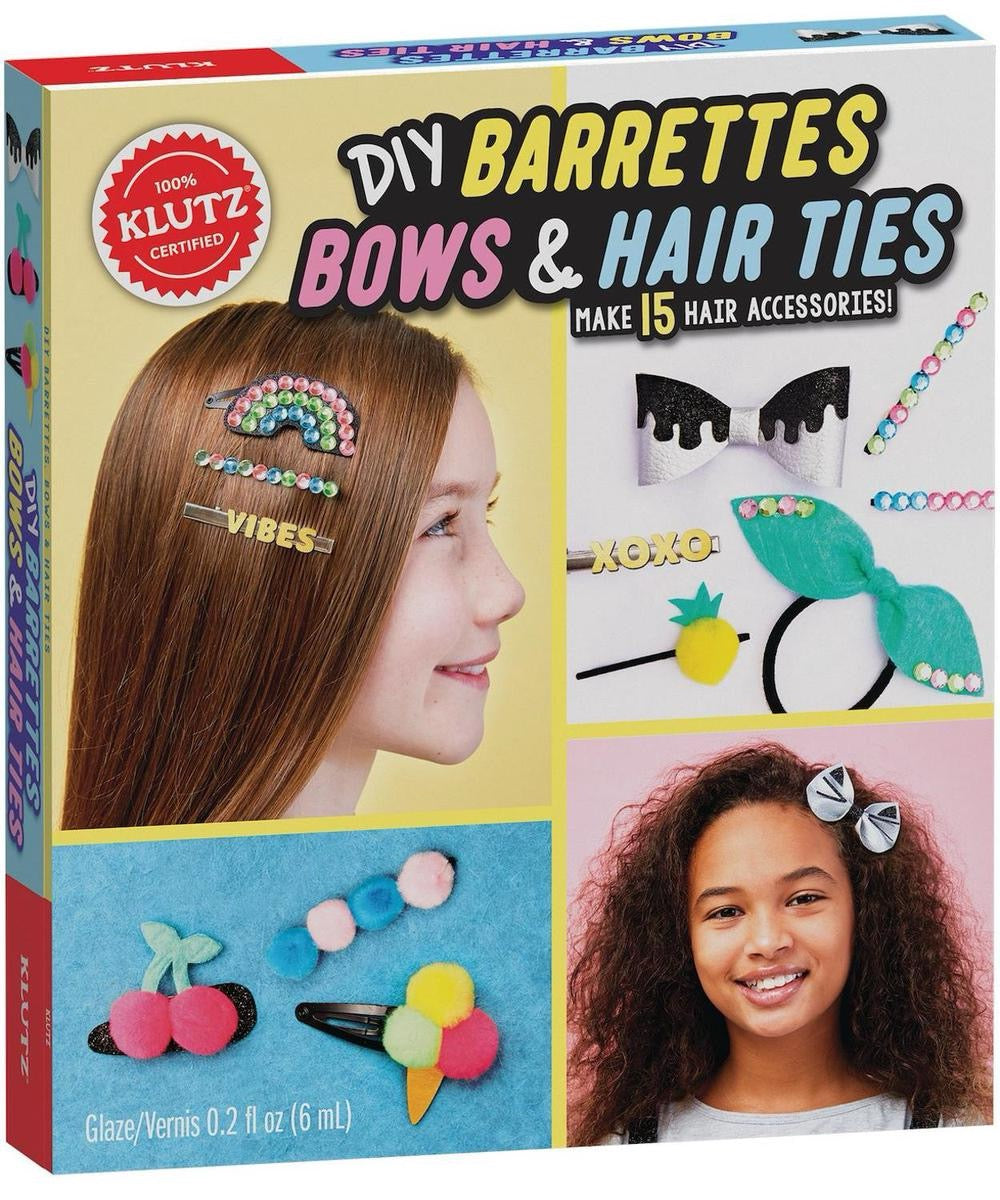 Klutz DIY Barrettes, Bows & Hair Ties Klutz DIY Barrettes, Bows & Hair Ties