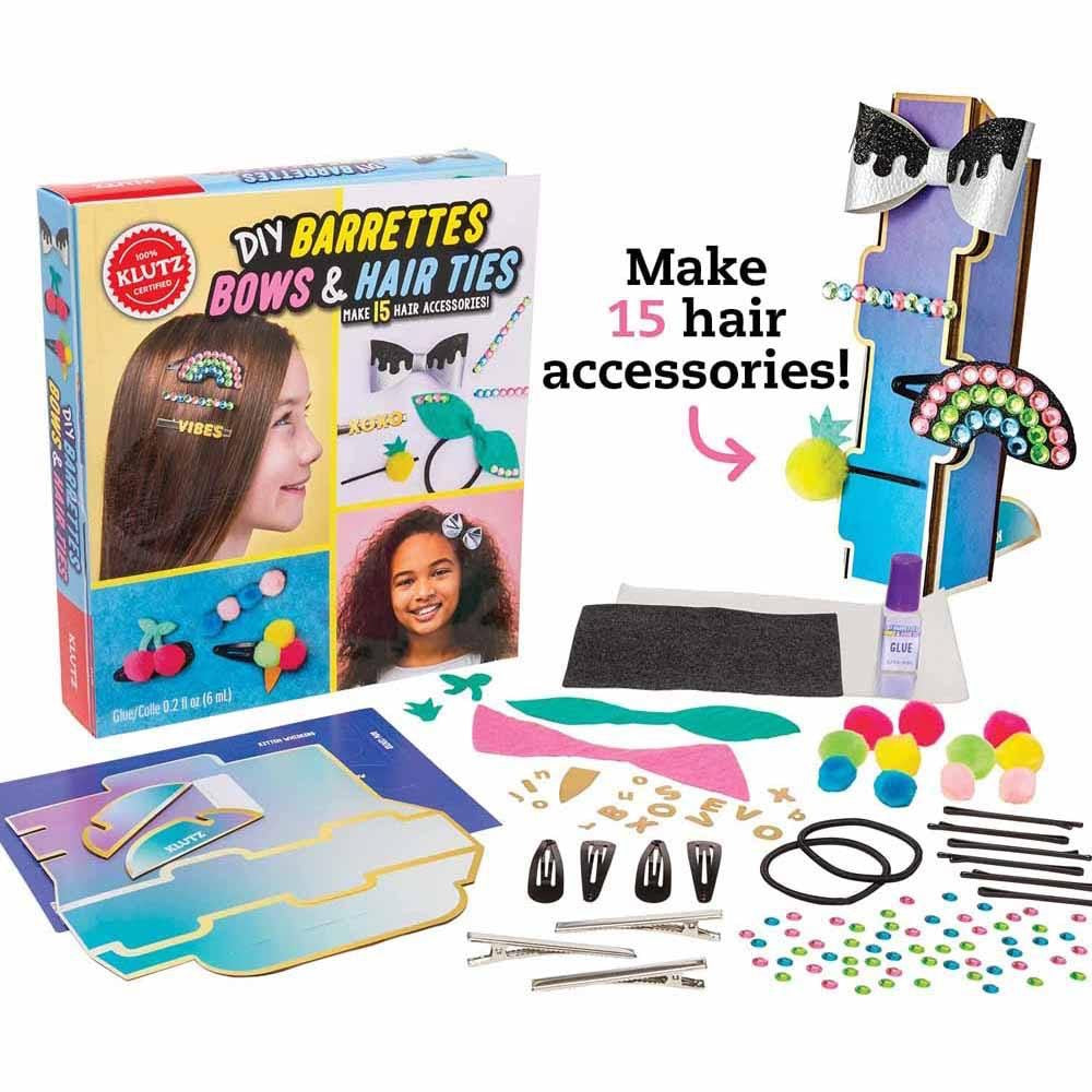 Klutz DIY Barrettes, Bows & Hair Ties Klutz DIY Barrettes, Bows & Hair Ties