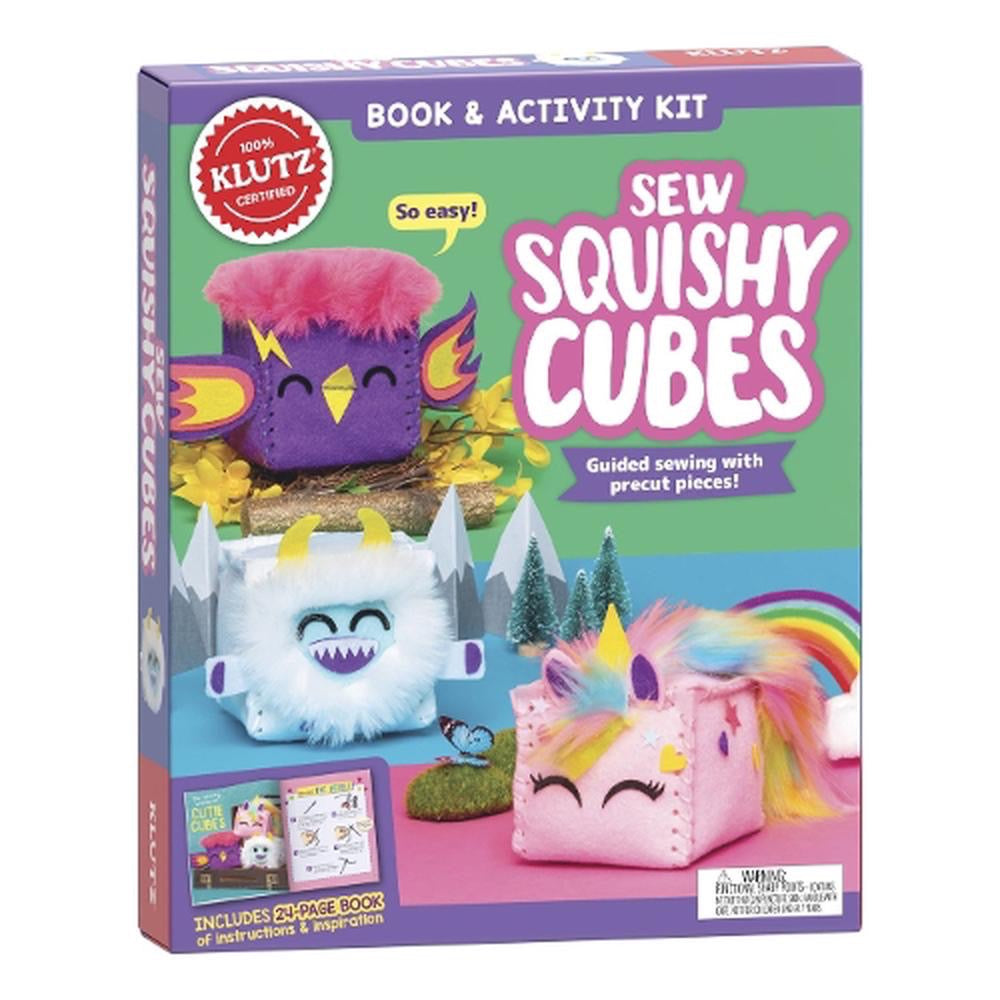 Klutz DIY Sew Squishy Cubes