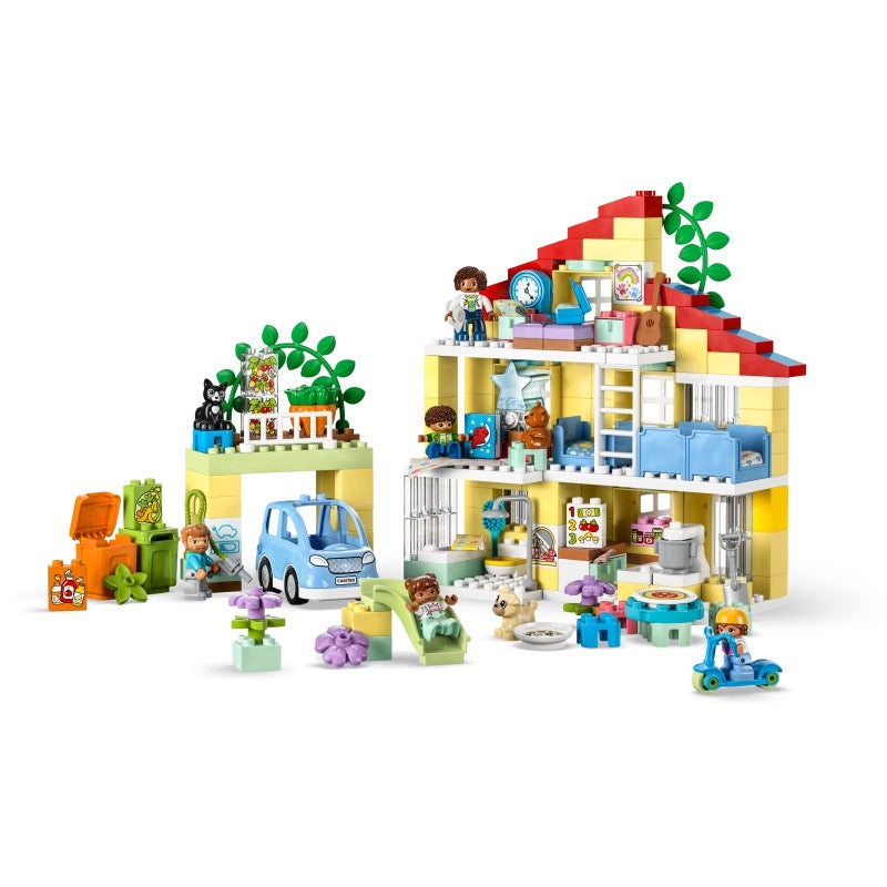 Lego - 3 in 1 Family House | 218 Pcs | 3Y+ Lego - 3 in 1 Family House | 218 Pcs | 3Y+