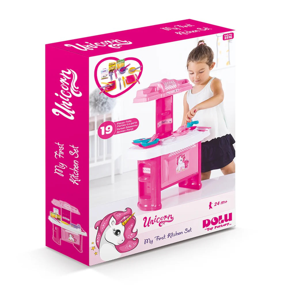 Dolu - My 1st Kitchen Set | Unicorn | 2Y+ Dolu - My 1st Kitchen Set | Unicorn | 2Y+