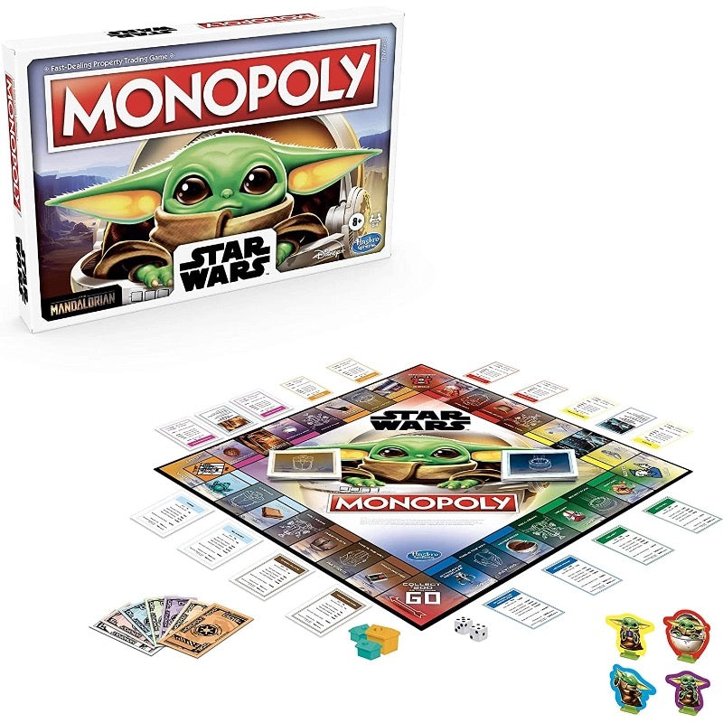 Monopoly Star Wars The Child Edition Board Game 8Y+ Monopoly Star Wars The Child Edition Board Game 8Y+