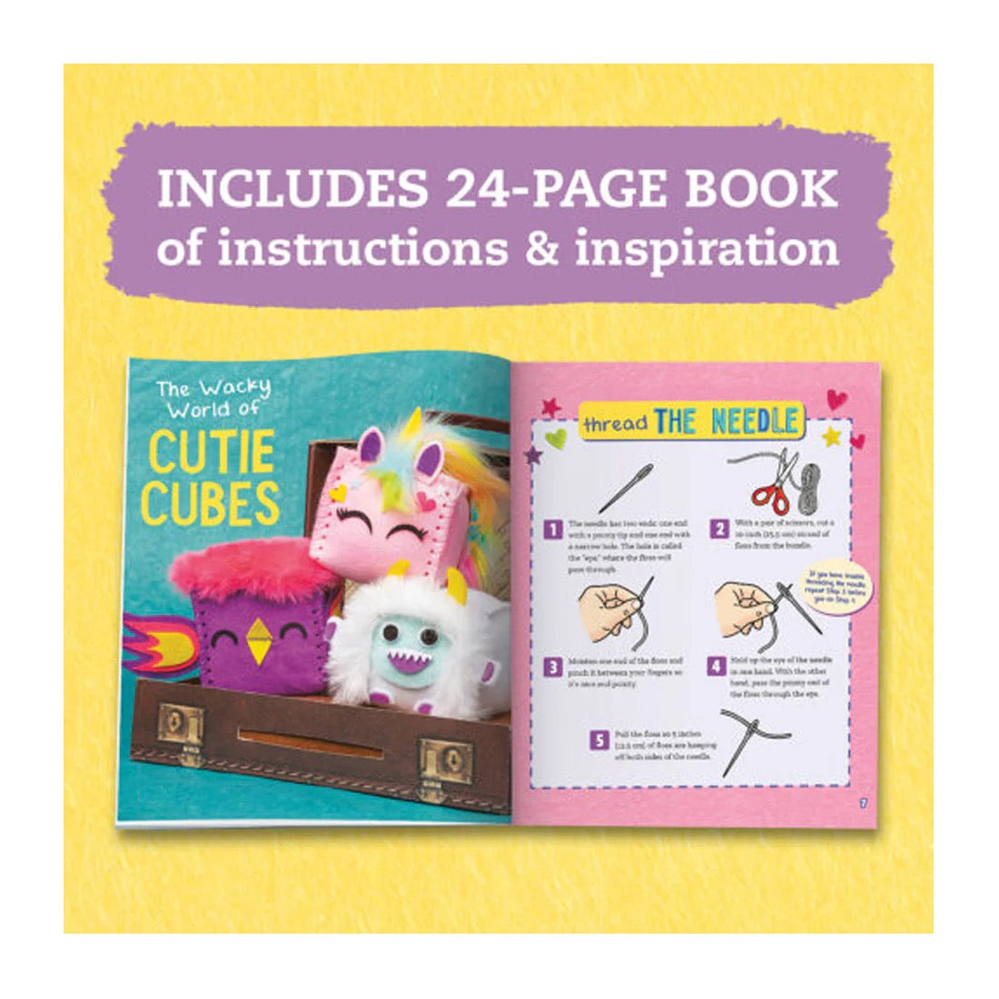 Klutz DIY Sew Squishy Cubes Klutz DIY Sew Squishy Cubes