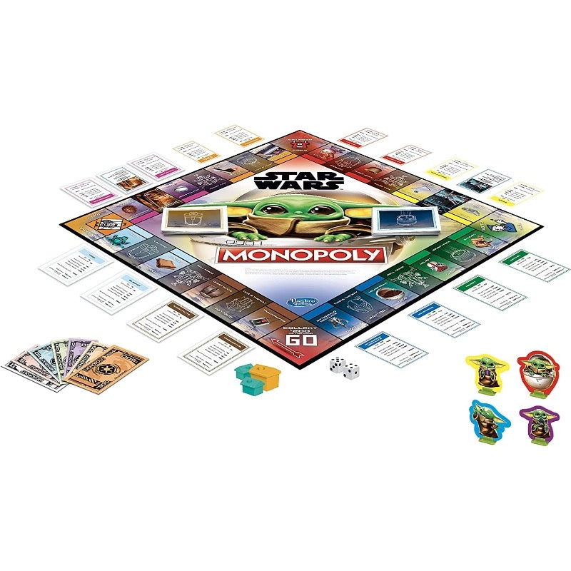 Monopoly Star Wars The Child Edition Board Game 8Y+ Monopoly Star Wars The Child Edition Board Game 8Y+