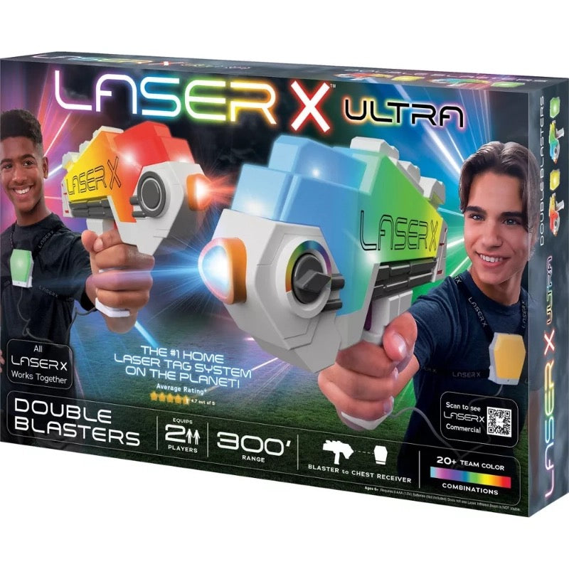 NSI - Laser X Ultra Double Blasters | 2 Laser Guns NSI - Laser X Ultra Double Blasters | 2 Laser Guns