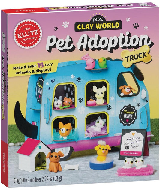 Klutz DIY Mini Clay World Pet Adoption Truck