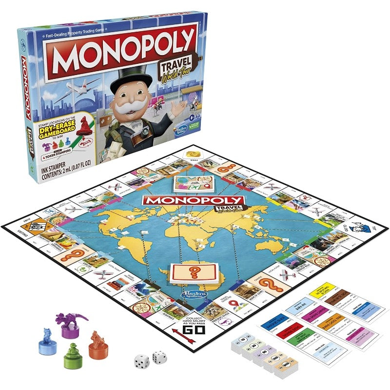 Monopoly Travel World Tour 8Y+ Monopoly Travel World Tour 8Y+