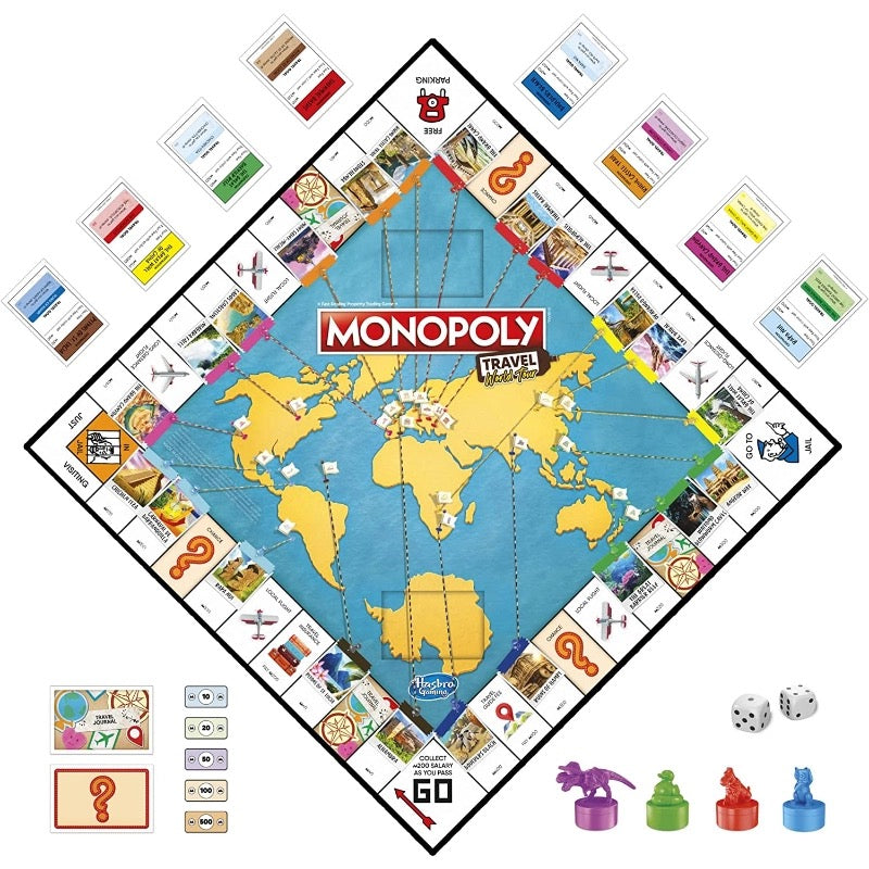 Monopoly Travel World Tour 8Y+ Monopoly Travel World Tour 8Y+