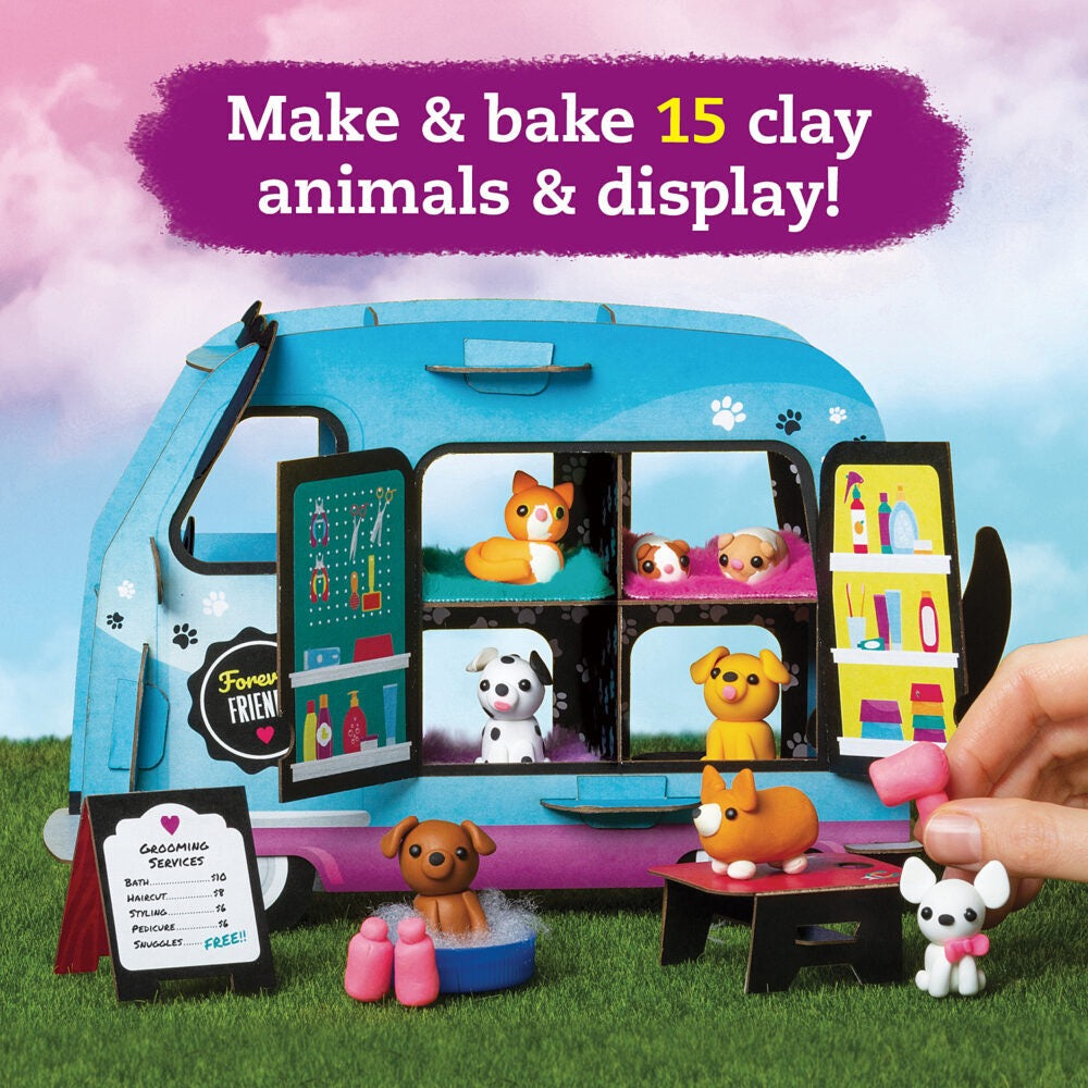 Klutz DIY Mini Clay World Pet Adoption Truck Klutz DIY Mini Clay World Pet Adoption Truck