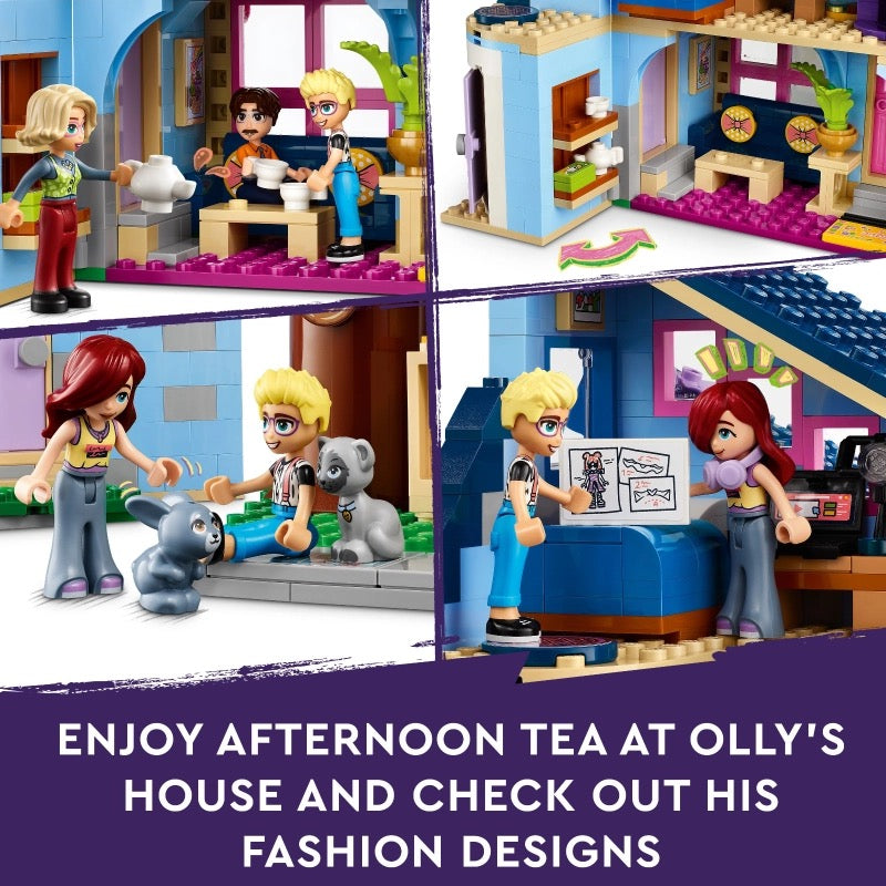 Lego - Olly and Paisley's Family Houses | 1126 Pcs | 7Y+ Lego - Olly and Paisley's Family Houses | 1126 Pcs | 7Y+