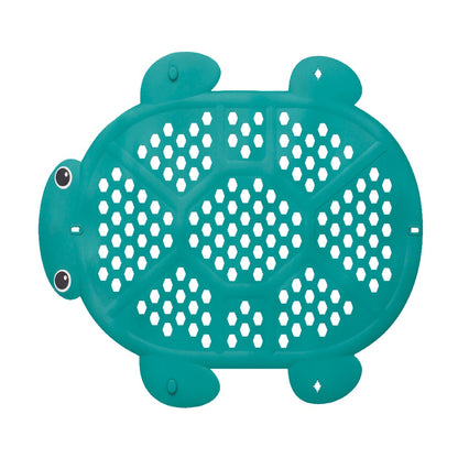 Infantino - 2-in-1 Bath Mat And Storage Basket | Turtle