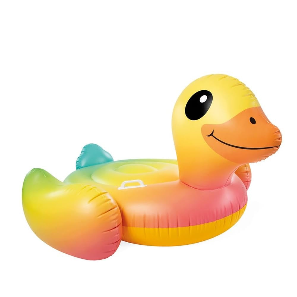 Intex - Kids Yellow Duck Ride-On Intex - Kids Yellow Duck Ride-On