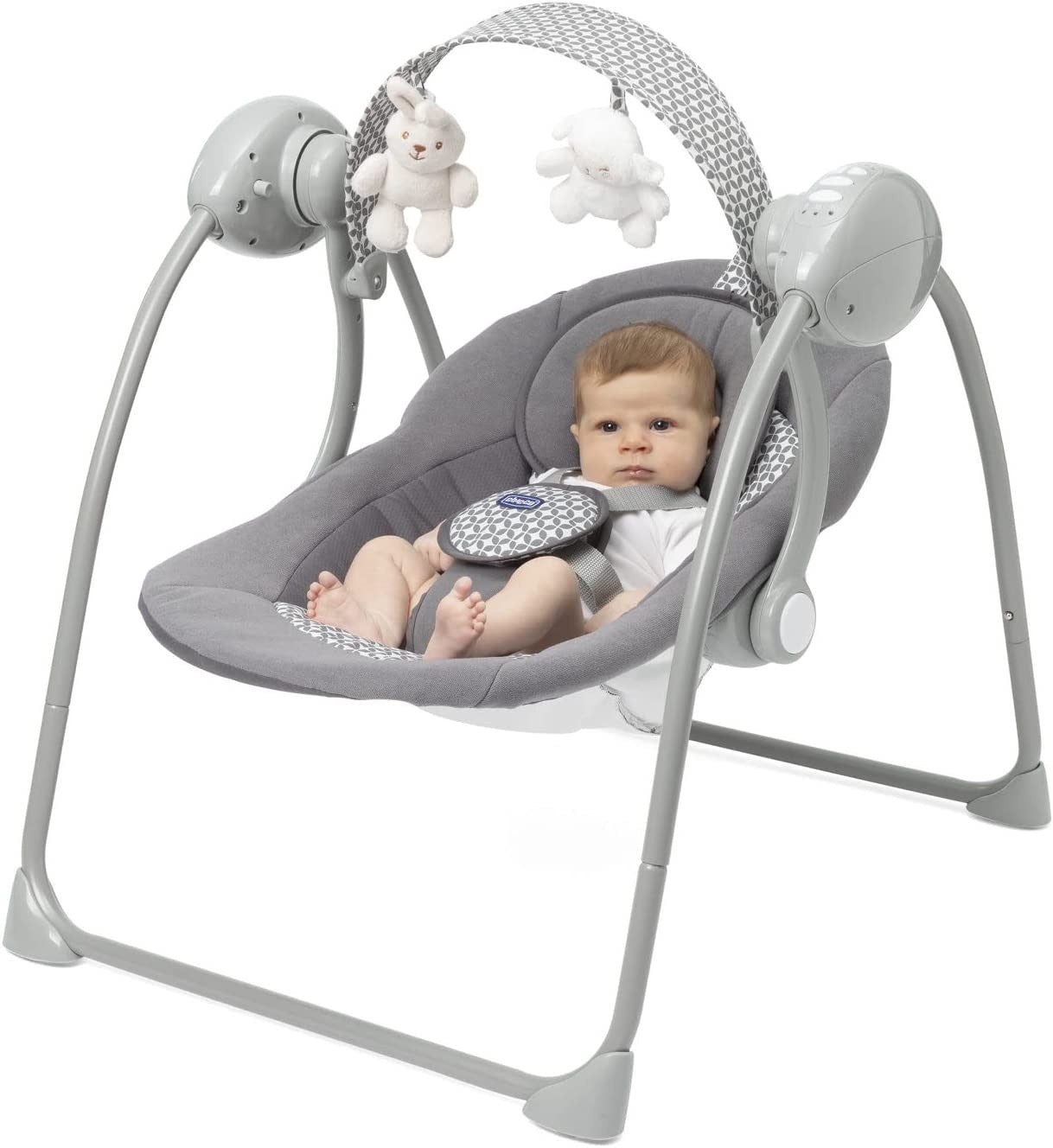Chicco - Relax & Play Relaxing Baby Swing Dark Grey