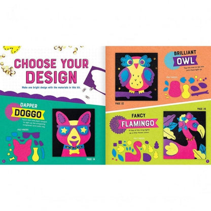 Klutz DIY Sew Your Own Light-Up Circuit Art