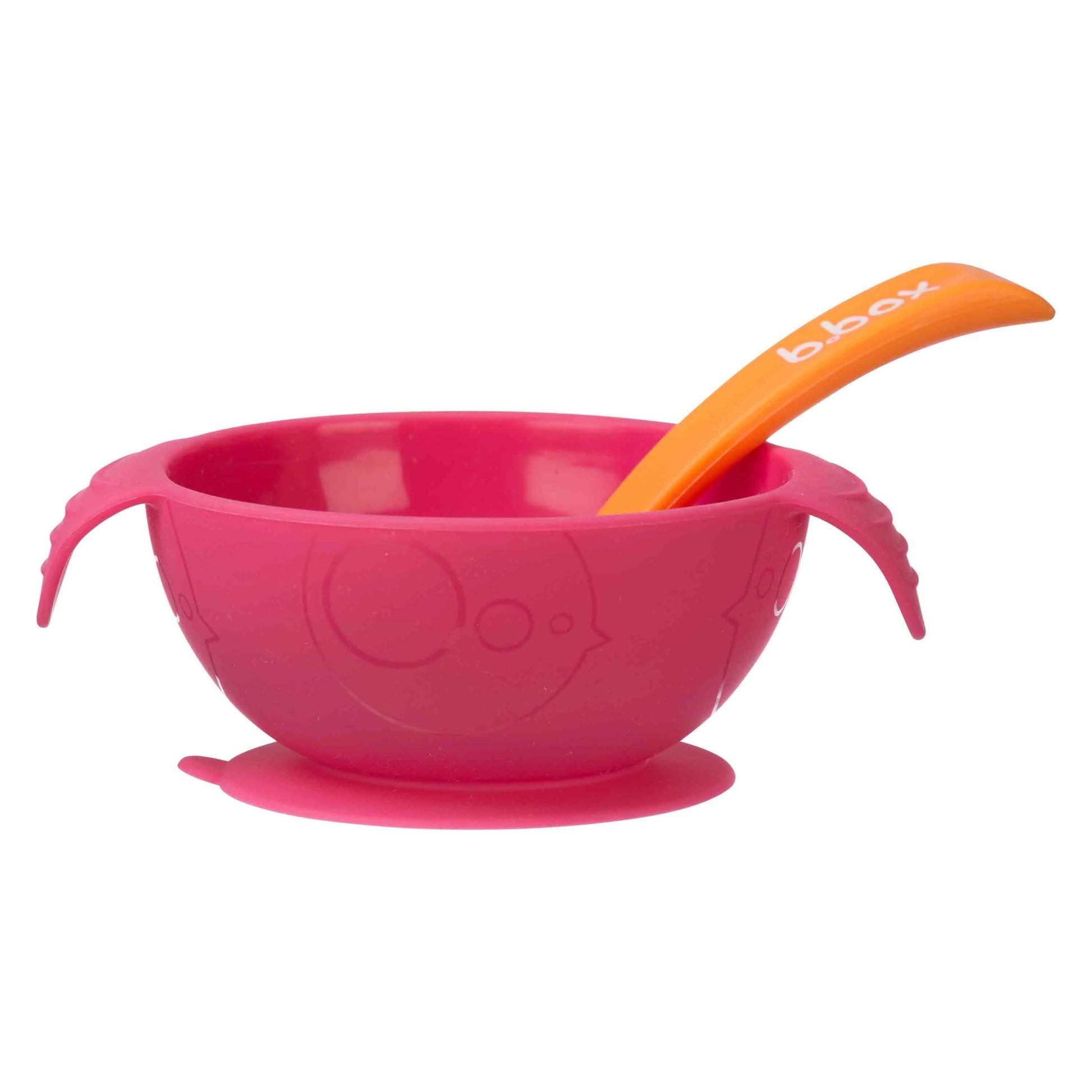 BBox - Suction Silicone First Feeding Set | Strawberry Shake BBox - Suction Silicone First Feeding Set | Strawberry Shake