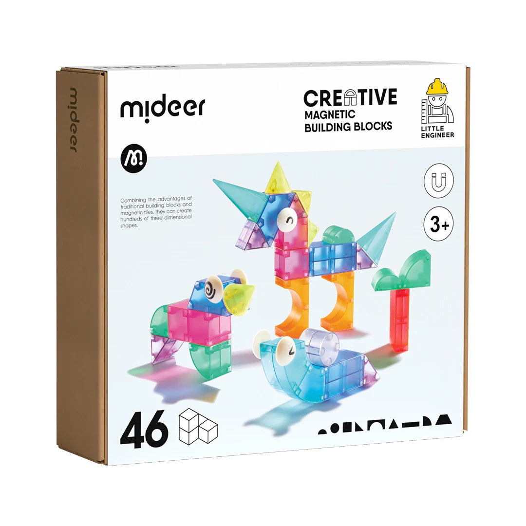 Mideer - Creative Magnetic Building Blocks | 46pcs