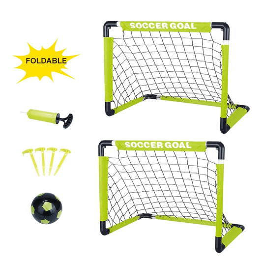 Aojie Sport Foldable Soccer Goal Set with 5.5in Ball — BambiniJO Jordan