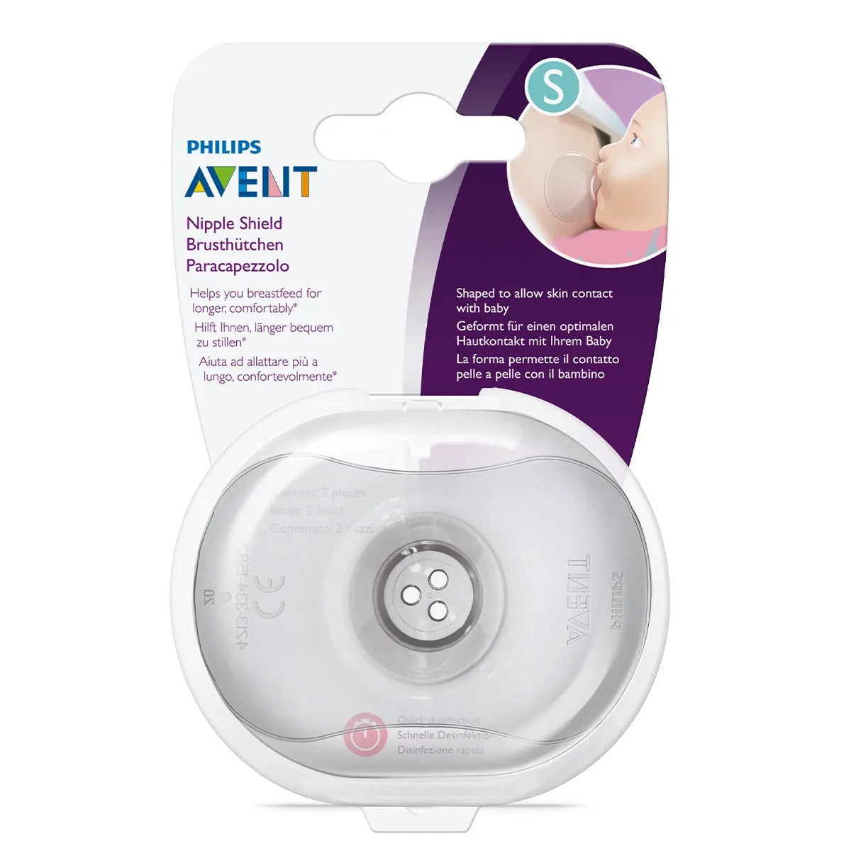 Philips Avent - Nipple Shield | Small Philips Avent - Nipple Shield | Small