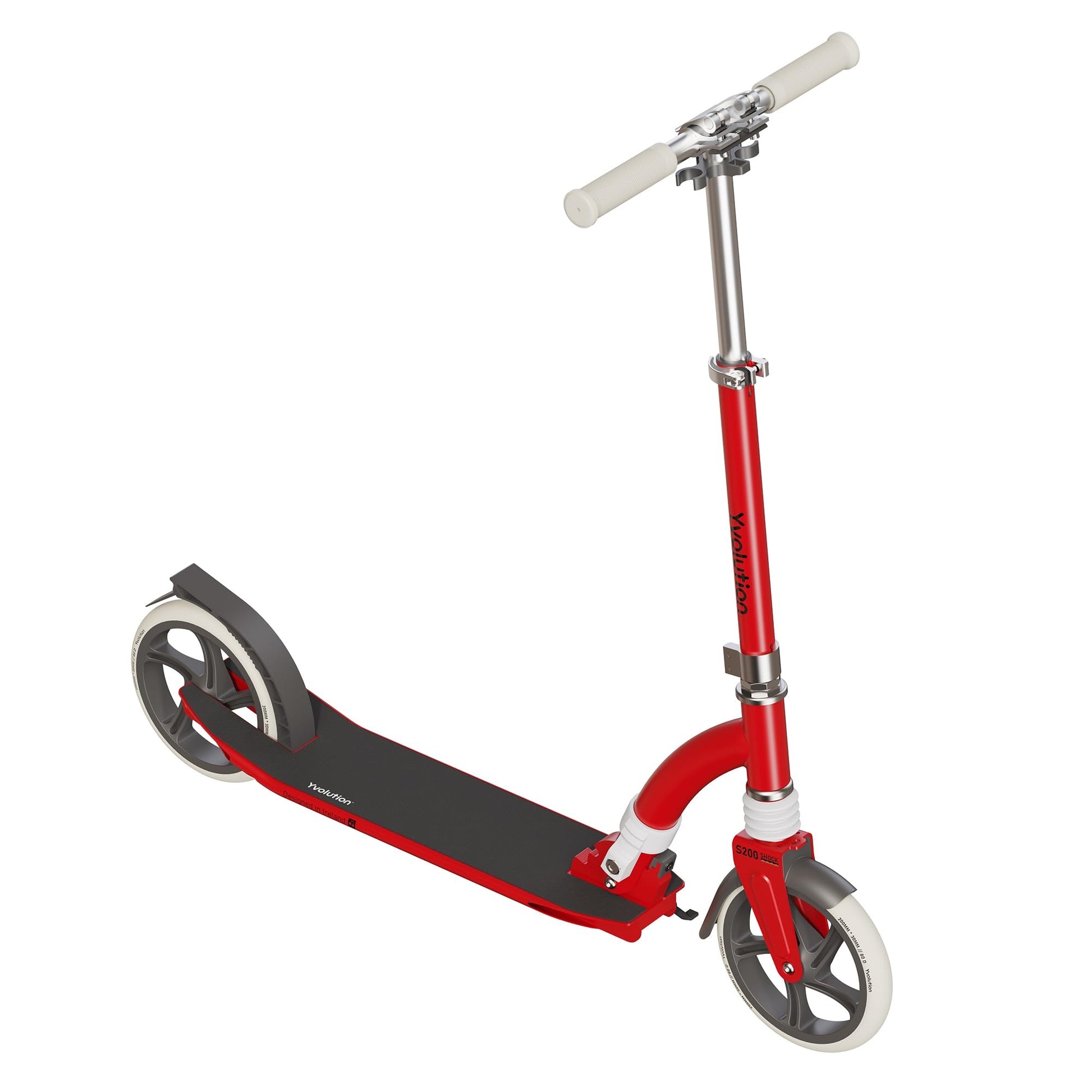 Yvolution - 2 wheel scooter S200 | RED | 3-8 Years Yvolution - 2 wheel scooter S200 | RED | 3-8 Years