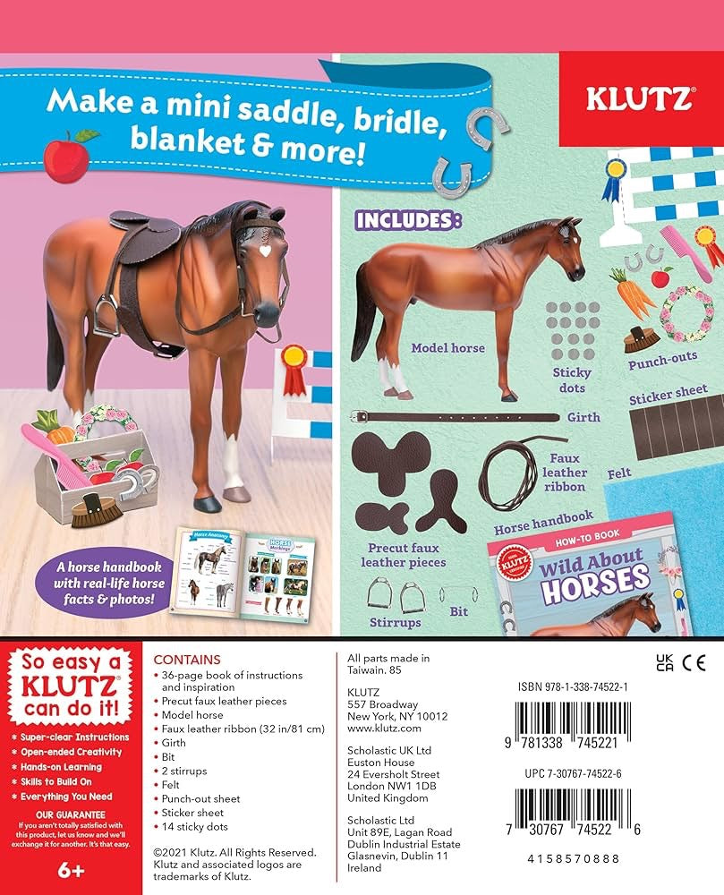Klutz DIY Wild About Horses Klutz DIY Wild About Horses