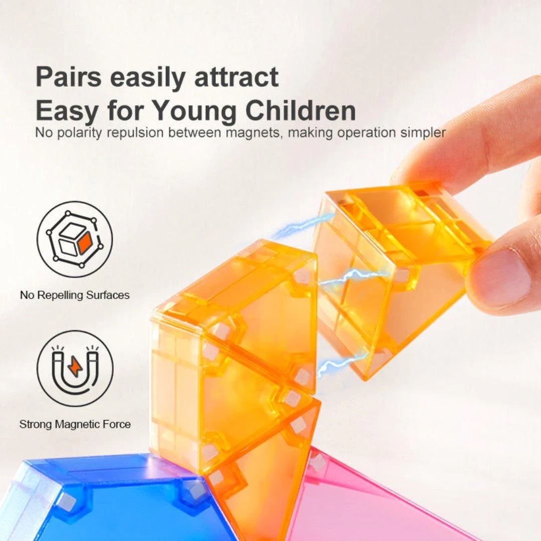 Mideer - Creative Magnetic Building Blocks | 46pcs Mideer - Creative Magnetic Building Blocks | 46pcs