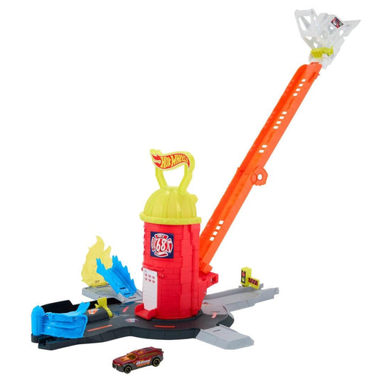 Hot Wheels - City Super Fire Station Rescue Track Set 3-6Y — BambiniJO Jordan